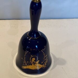 Vintage Cobalt Blue Collector’s Bell